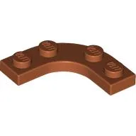 Plate Round Corner 3 x 3 with 2 x 2 Round Cutout