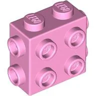 Brick Special 1 x 2 x 1 2/3 with 8 Studs on 3 Sides