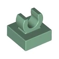 Tile Special 1 x 1 with Clip with Rounded Edges