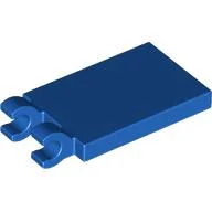 Tile Special 2 x 3 with 2 Clips without Tab between Clips