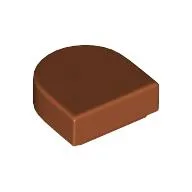 Tile Round 1 x 1 Half Circle