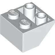Brick Sloped Inverted 45° 2 x 2 [Round Hollow Bottom Pin, Bar-sized Stud Holes]