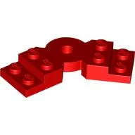 Plate Angled 2 x 2 with Step and Hole in Center