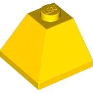 Brick Sloped 45° 2 x 2 Double Convex