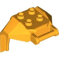Plate Special, 2 x 2 Studs and Handle, Closed Ends (Mech Chest Plate / Armor)