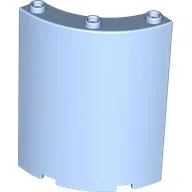 Panel 4 x 4 x 6 Quarter Cylinder