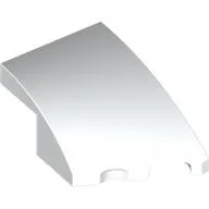 Brick Wedged, Curved 3 x 2 with Stud Notch Right