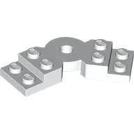 Plate Angled 2 x 2 with Step and Hole in Center