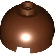 Brick Round 2 x 2 Dome Top, Vented Stud