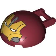 Windscreen 4 x 4 x 1 2/3 Canopy Half Sphere with Handle and Hulk Buster Face Print