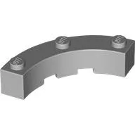 Brick Round Corner 4 x 4 Macaroni Wide with 3 Studs