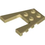 Wedge Plate 4 x 4 with 2 x 2 Cutout