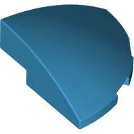 Brick Round Corner, Curved 3 x 3 x 1 Quarter Circle