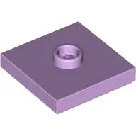 Plate Special 2 x 2 with Groove and Center Stud (Jumper)