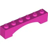 Brick Arch 1 x 6 Raised Arch