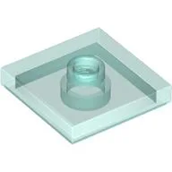 Plate Special 2 x 2 with Groove and Center Stud (Jumper)