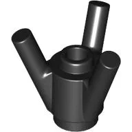 Brick Round 1 x 1 with 3 Bars