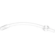 Bar Curved with Axle End and 1 x 1 Round Plate