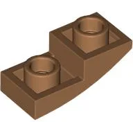 Brick Curved Inverted 2 x 1