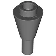 Cone 1 x 1 Inverted with Bar at Bottom (Ice Cream Cone)