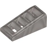 Brick Sloped 18° 2 x 1 x 2/3 with 4 Slots / Grate