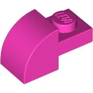 Brick Curved 1 x 2 x 1 with Curved Top