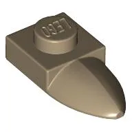 Plate Special 1 x 1 with Tooth