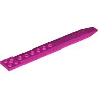 Plate Special 2 x 16 with Angled Side Extensions and Hole (Rotor Blade)