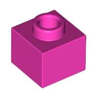 Plate 1 x 1 x 2/3 with Open Stud