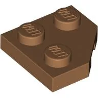 Wedge Plate 2 x 2 Cut Corner