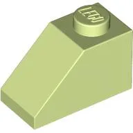 Brick Sloped 45° 2 x 1 with Bottom Pin