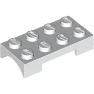 Wheel Arch, Mudguard 2 x 4 Studded, Rounded Arch
