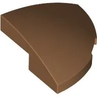Brick Round Corner, Curved 2 x 2 x 2/3 Quarter Circle With 1 x 1 Bottom Cutout