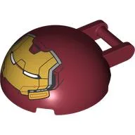 Windscreen 4 x 4 x 1 2/3 Canopy Half Sphere with Handle and Hulk Buster Face Print