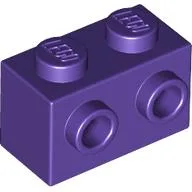 Brick Special 1 x 2 with 2 Studs on 1 Side
