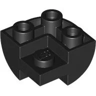 Brick Curved Inverted 2 x 2 x 1, Corner