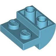 Brick Curved Inverted 2 x 2 with 1 x 2 Cutouts