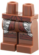 Hips and Reddish Brown Legs with Dark Red Sash, Silver Armor print