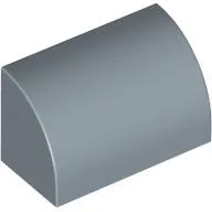 Brick Curved 1 x 2 x 1 No Studs