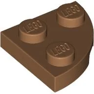Plate Round Corner 2 x 2