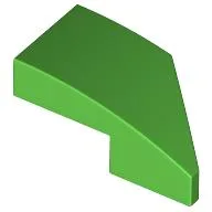 Brick Wedged, Curved 2 x 1 with Stud Notch Left