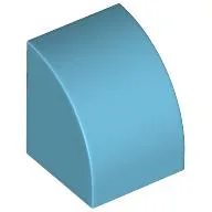 Brick Curved 1 x 1