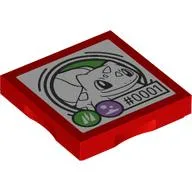 Tile Special 2 x 2 with SMART Tag with '#0001' Bulbasaur Print