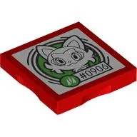 Tile Special 2 x 2 with SMART Tag with '#0906' Sprigatito Print