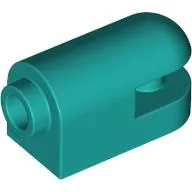 Brick Round, Curved 1 x 2 with Side Stud, Bar
