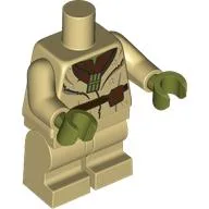 Minifig Body with SMART Tag, Medium Legs, Yoda