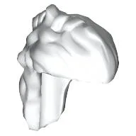 Hair Long Mullet with Banded Top Knot (Hunter Orc)
