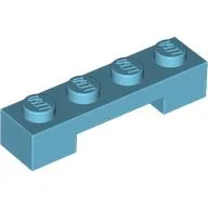 Plate Special 1 x 4 x 2/3 with 1 x 2 Bottom Cutout