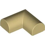 Brick Curved 2 x 2 x 2/3 Double, Corner, No Studs