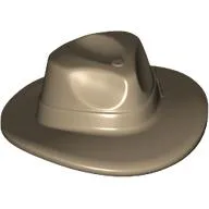 Hat Wide Brim, Outback Style with Wide Belt, Buckle (Fedora)